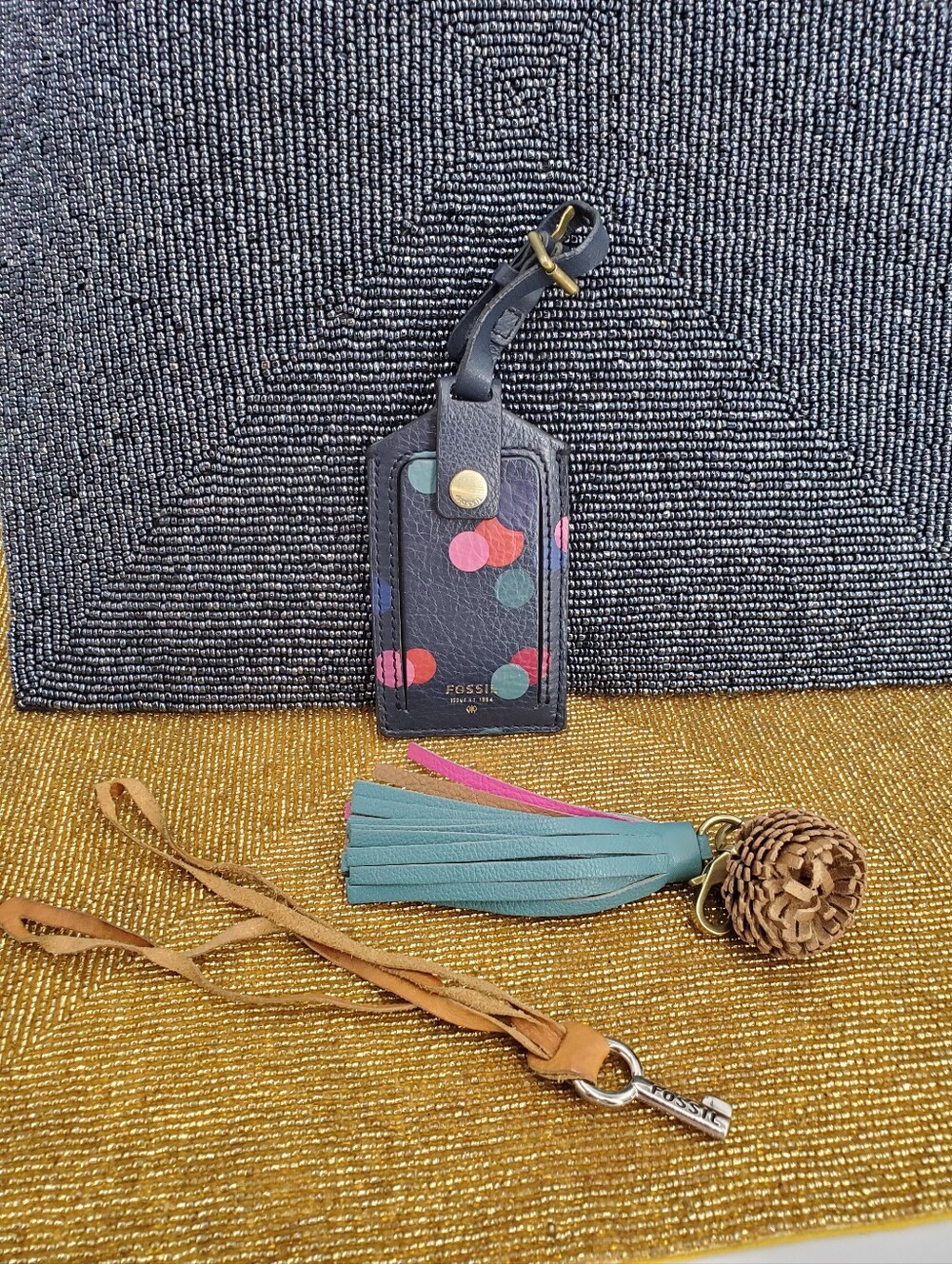 Fossil Collection set of 3 stylish accessories. (J1)